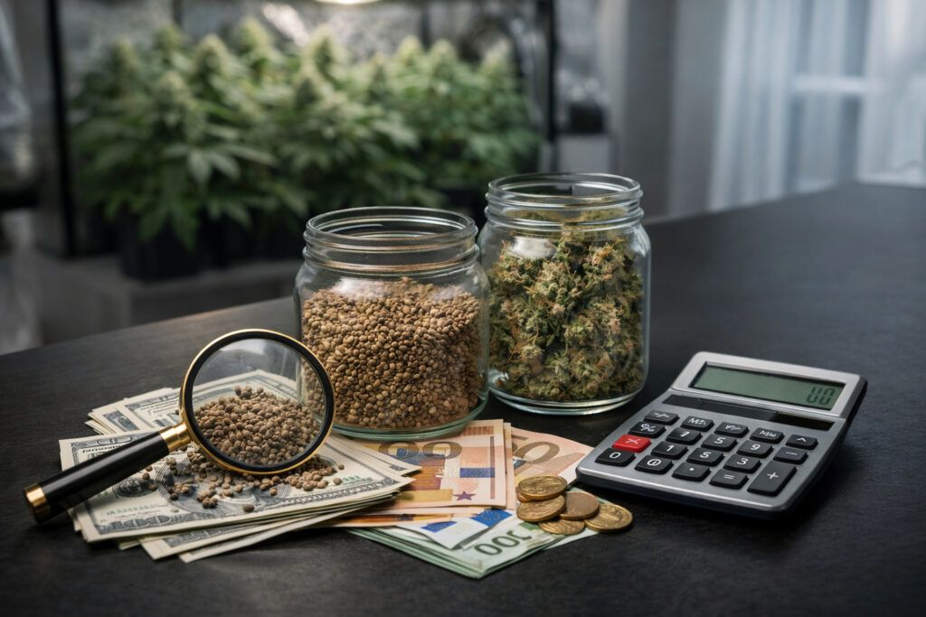 Cena nasion marihuany