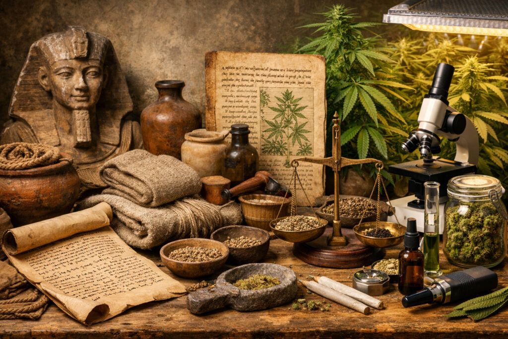 Historia rozwoju konopi