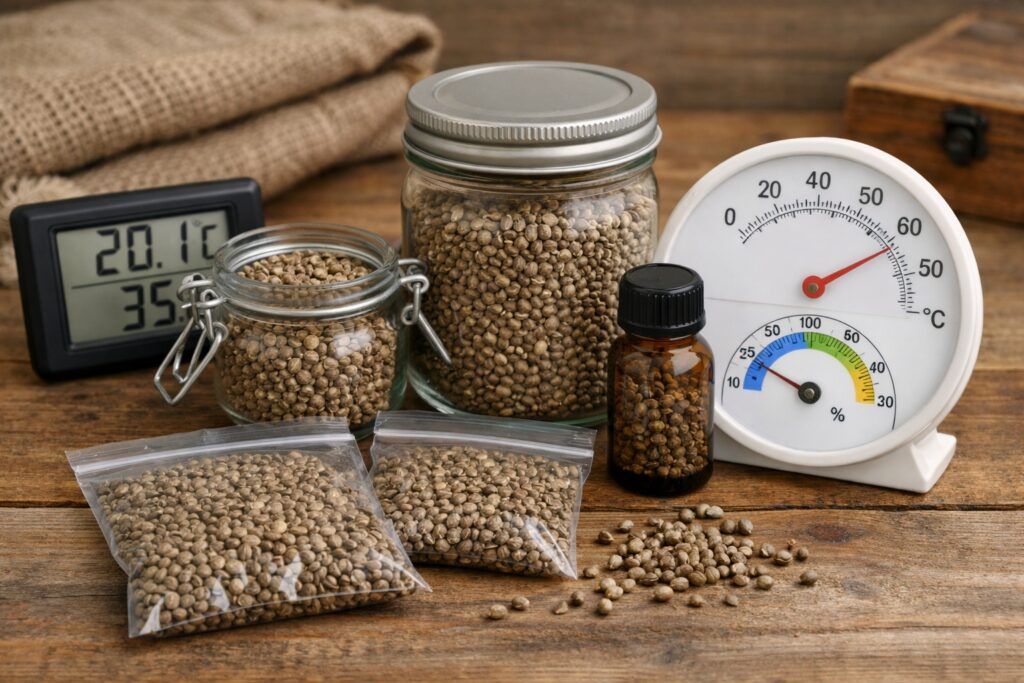 Jak przechowywac nasiona marihuany