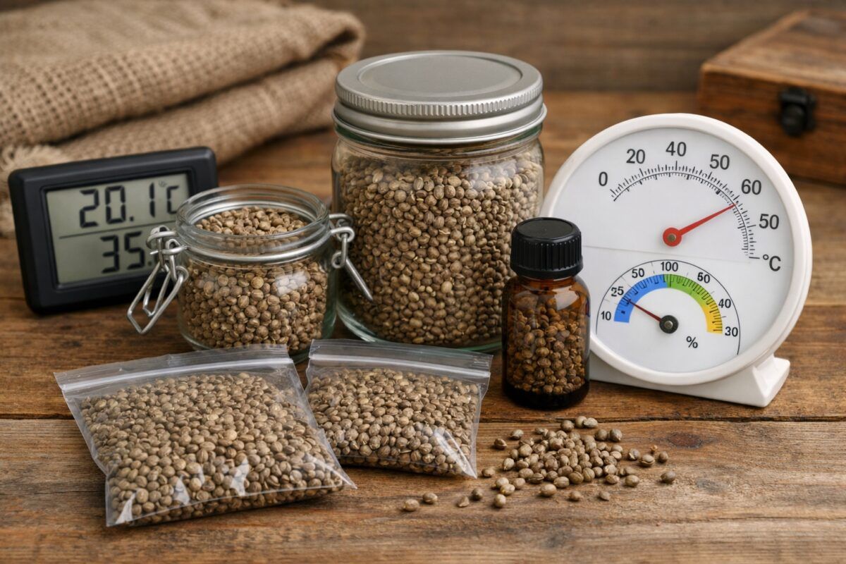 Jak przechowywac nasiona marihuany