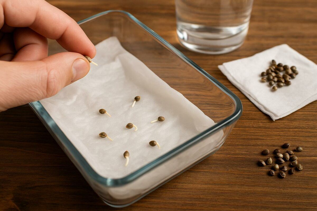 Kiełkowanie nasion marihuany 2