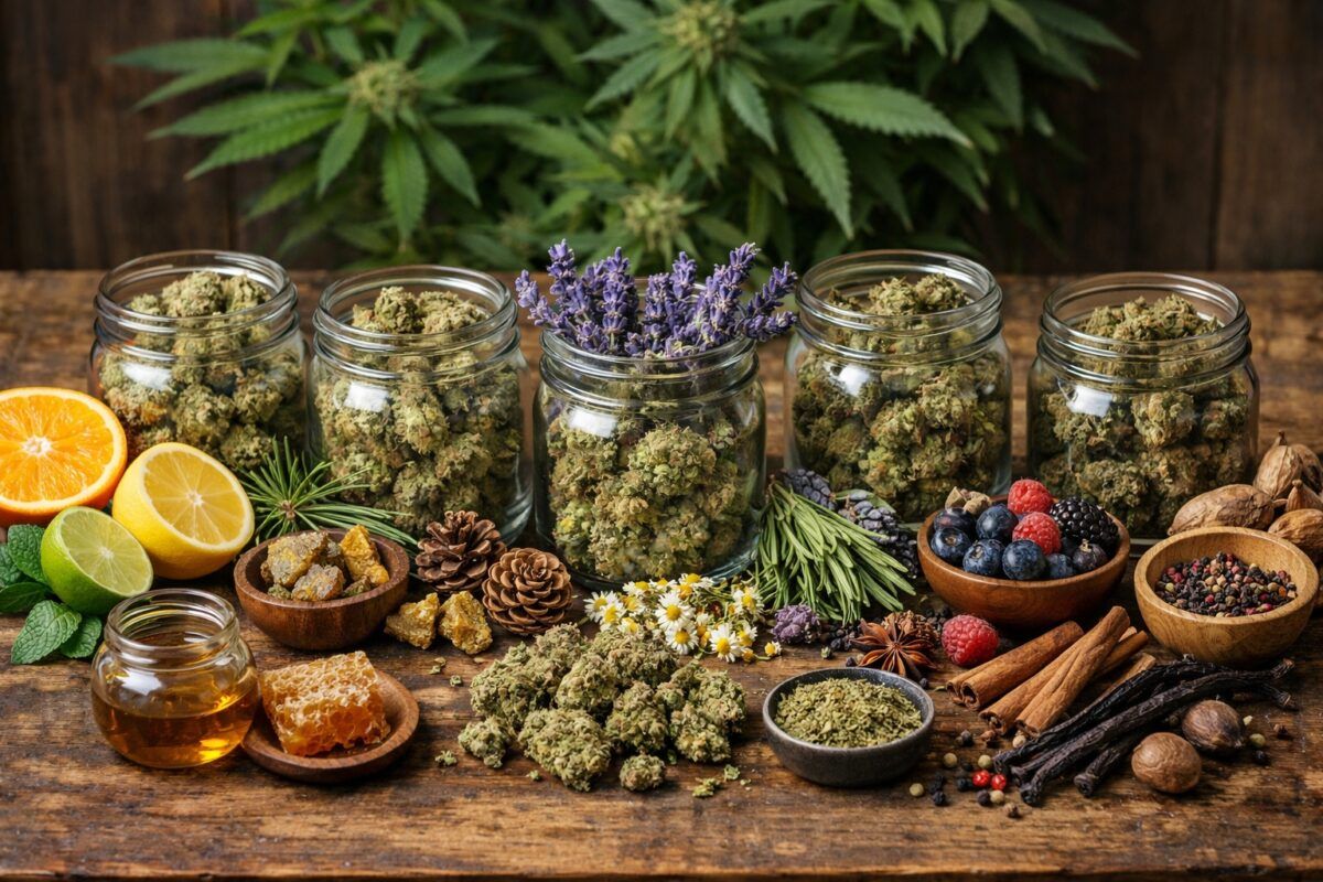 Najpopularniejsze profile terpenowe odmian marihuany