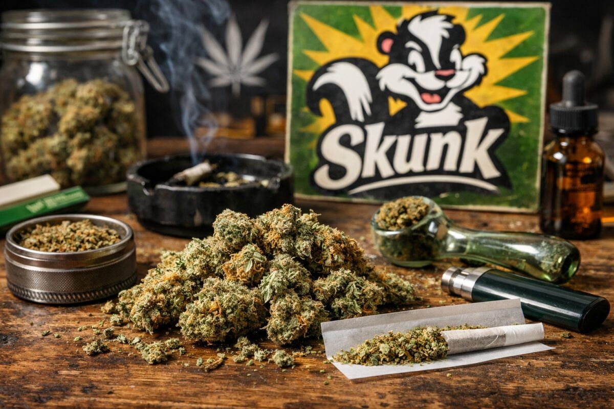 Odmiana marihuany skunk