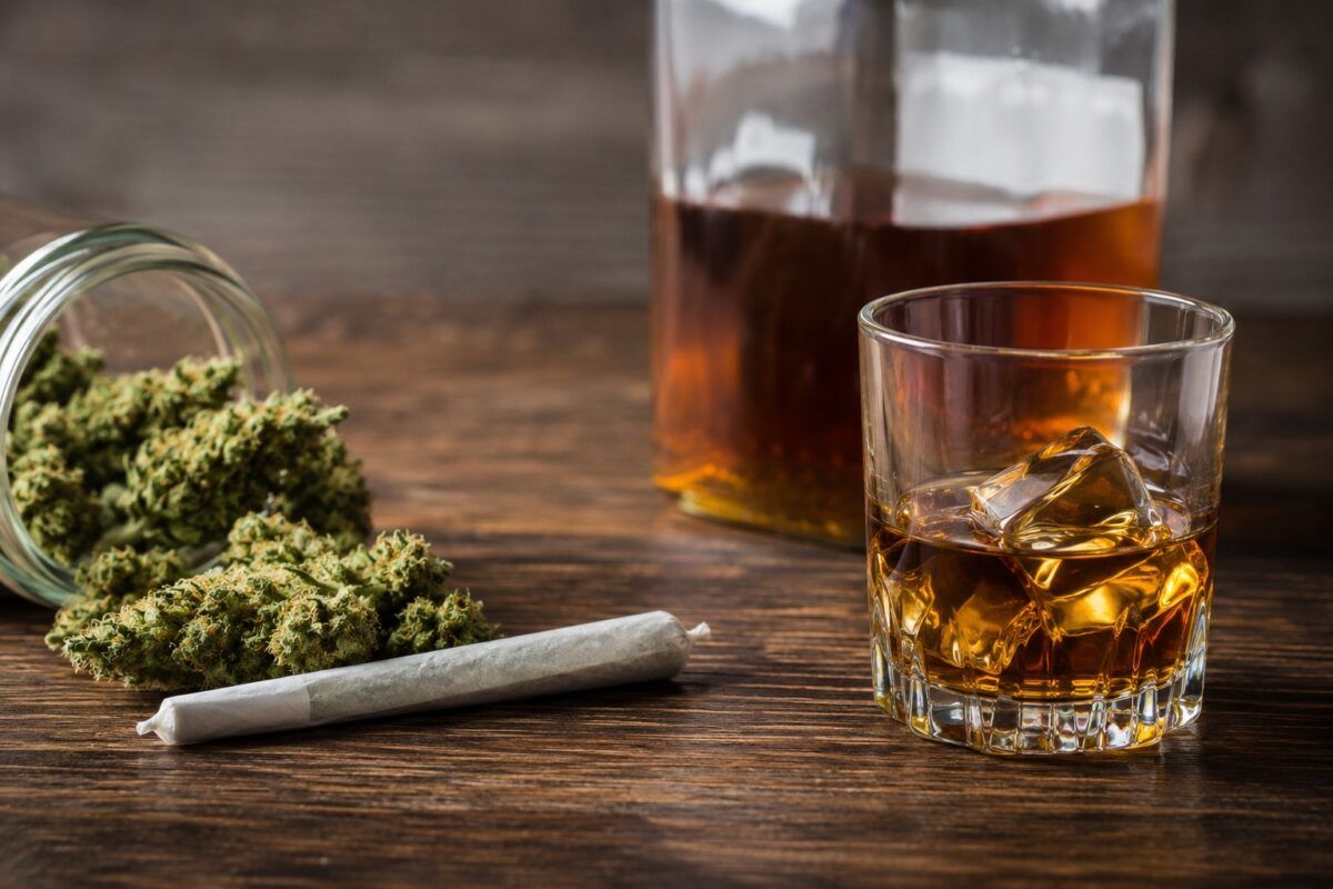Thc i alkohol