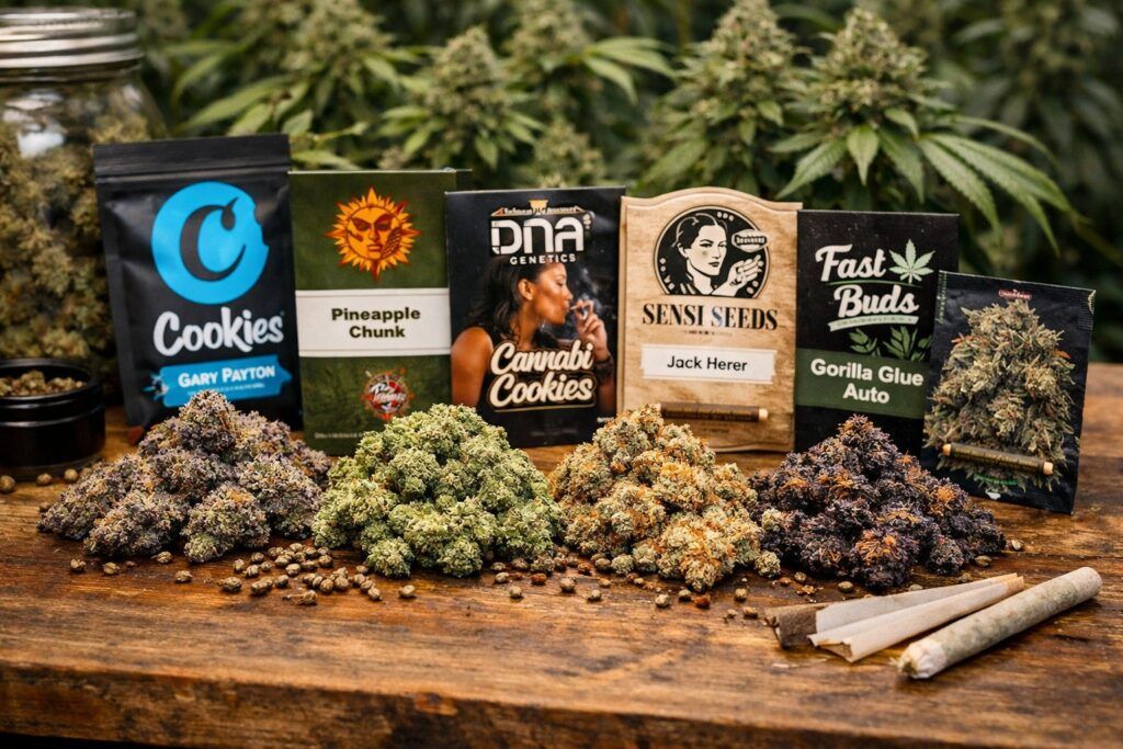 Topowe odmiany marihuany seedbanków