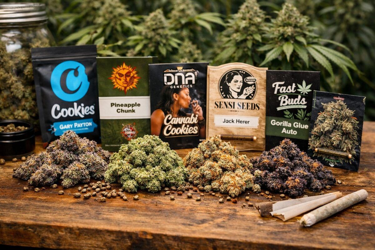 Topowe odmiany marihuany seedbanków